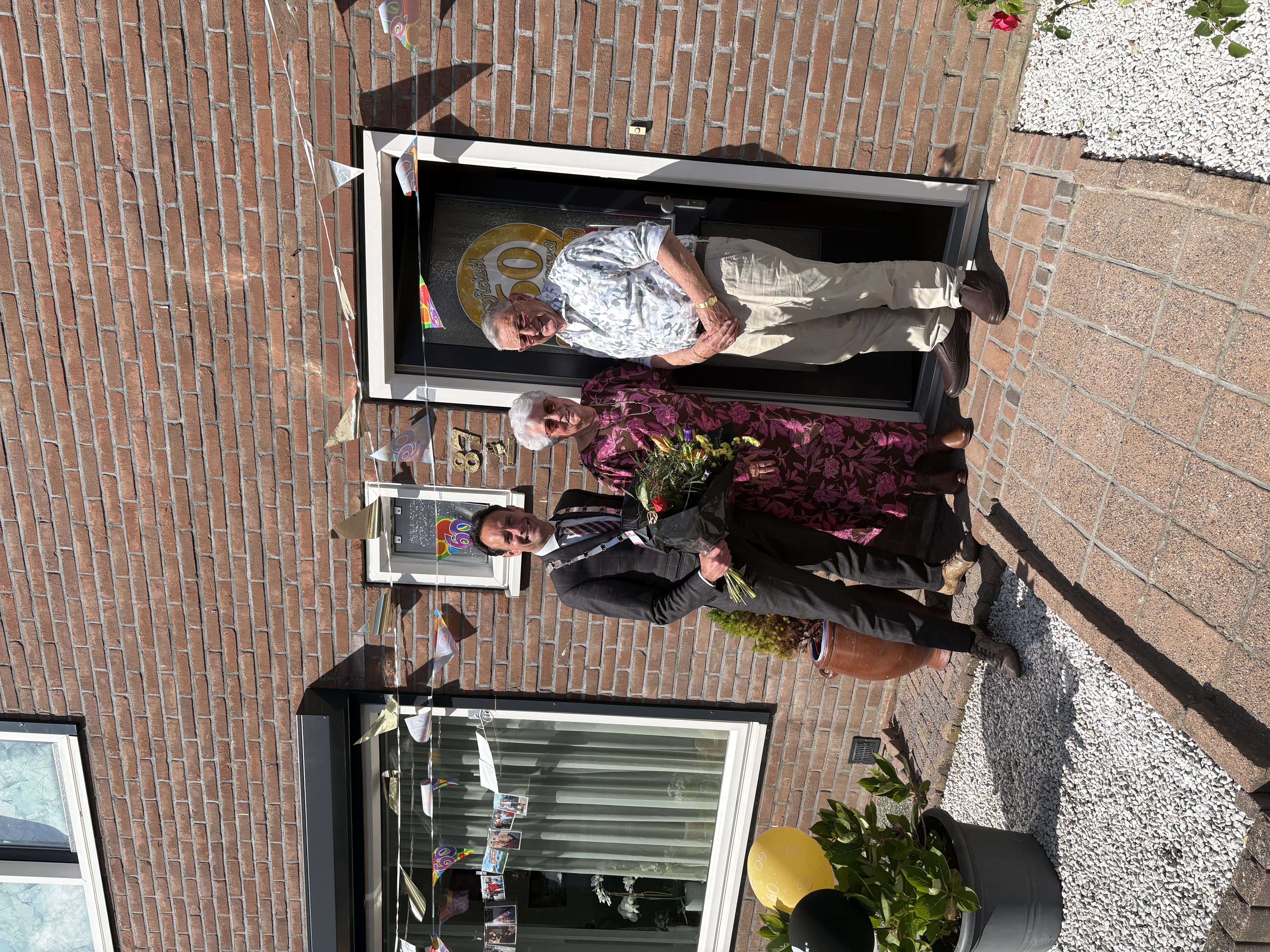 Foto: Echtpaar van Zoeren - Sjerp 60 jaar getrouwd