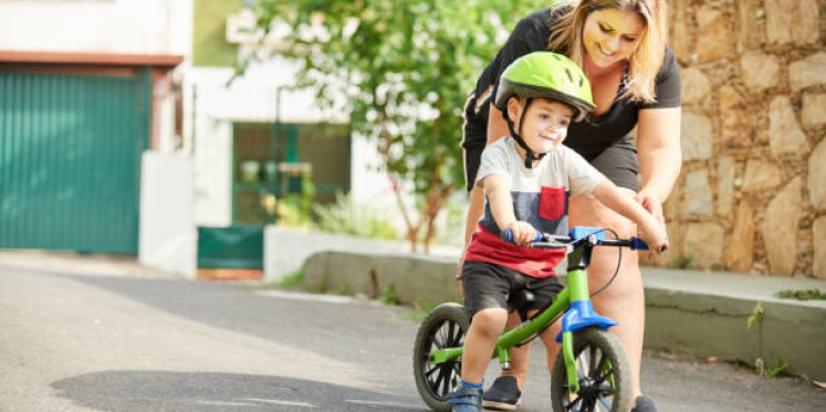 Foto: Column "De eerste fiets"