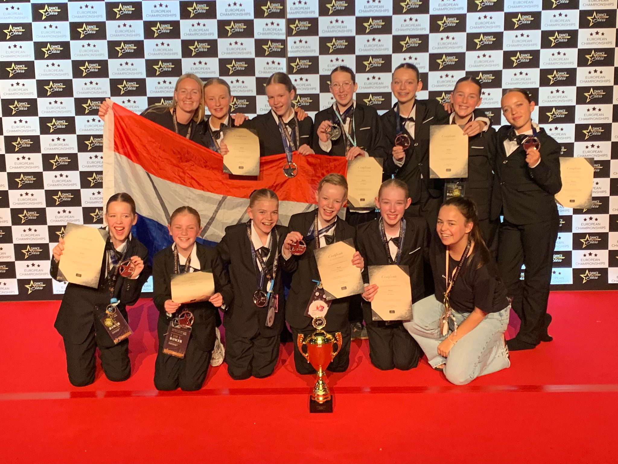 Groot succes voor IDance Nunspeet tijdens spannend Europees kampioenschap