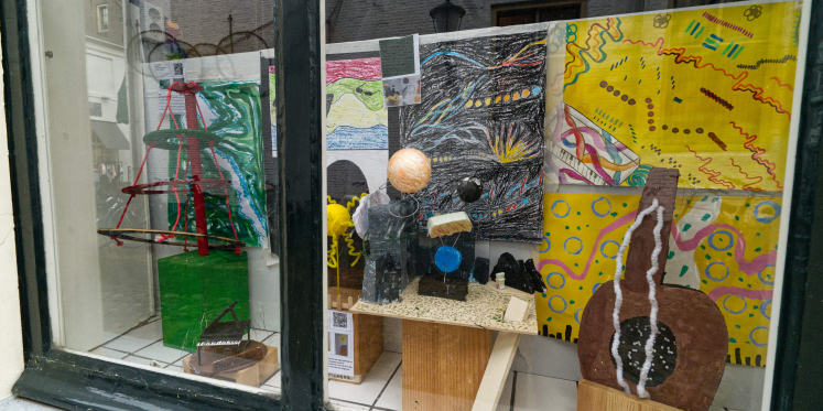 Foto: Leerlingen brengen kunst en muziek samen tijdens Vestingval