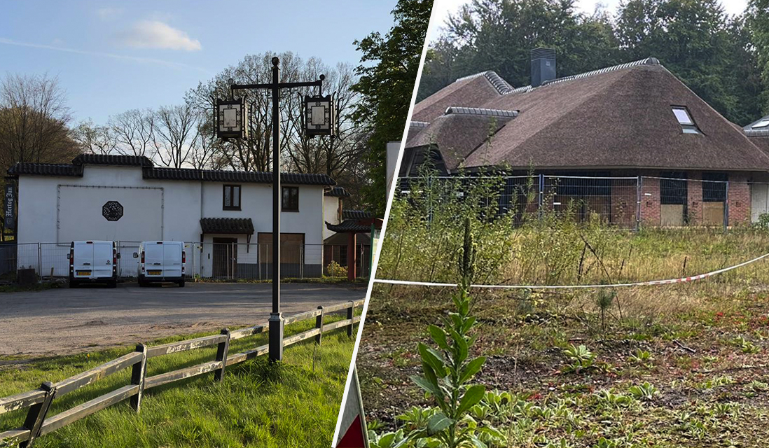 Foto: Eigenaren verlaten panden in Hulshorst slaan alarm om urban explorers: 'Het is levensgevaarlijk'