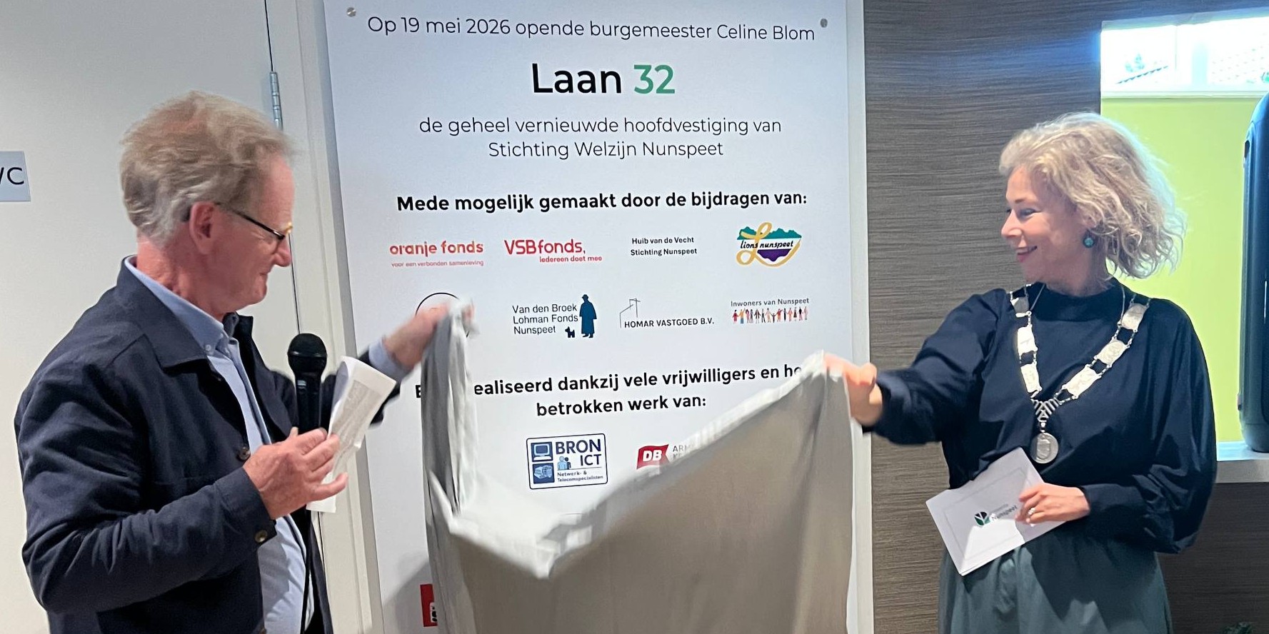 Foto: Laan 32: in vier maanden van verbouwing naar verbindingsplek