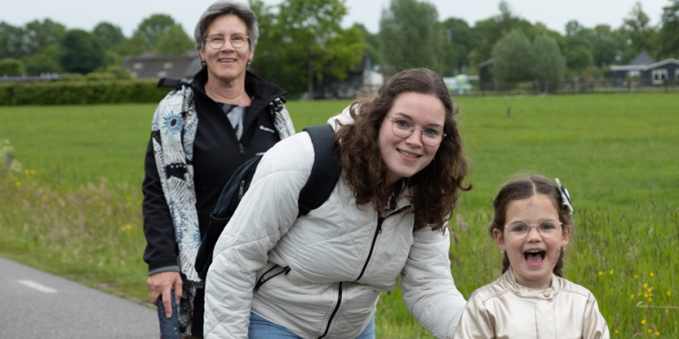 Foto: Goede sfeer tijdens tweede avond Avondwandel4daagse Doornspijk