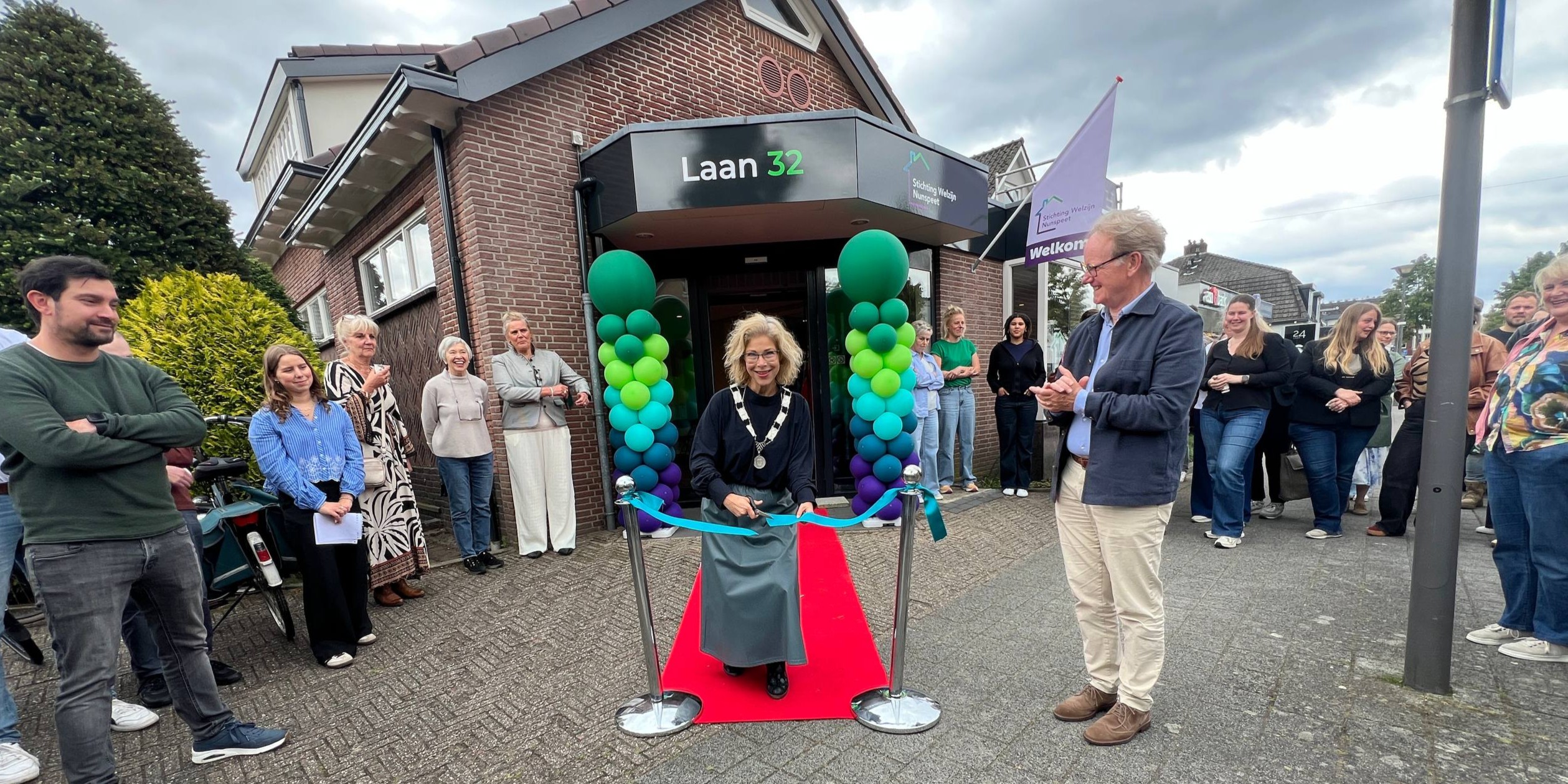 Foto: Laan 32: in vier maanden van verbouwing naar verbindingsplek