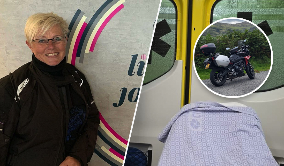 Raadslid Corrie Jansen (60) herstelt van zwaar motorongeluk: 'Voelde meteen dat het mis wa