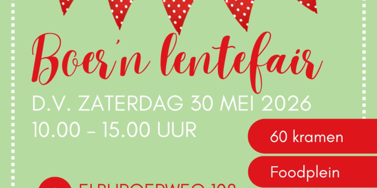 Foto: Boer'n Lentefair, bruisende plek vol gezelligheid