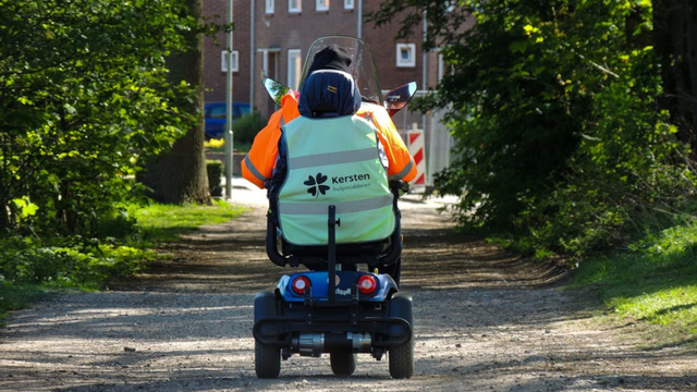 Foto: Nijkerk stelt 280.000 euro beschikbaar voor scootmobielstallingen