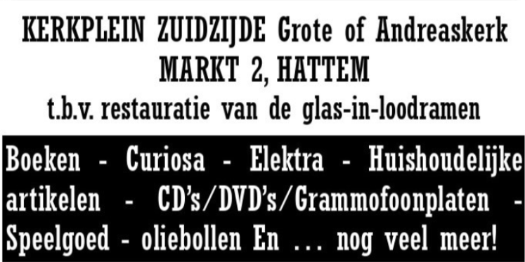Foto: Gezellige markt in Hattem