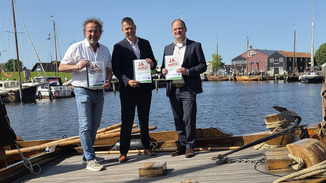 Foto: 1.800 woningen, lage lasten en geen groot azc: dit wil de nieuwe coalitie van Elburg