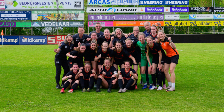 Foto: Sparta Nijkerk Vrouwen 1 wil competitieseizoen bekronen met beker