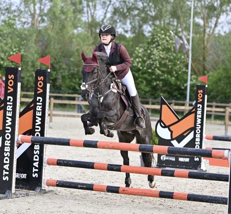 Foto: Sterke resultaten voor Ponyclub Klein Maar Dapper bij laatste dressuurselectie