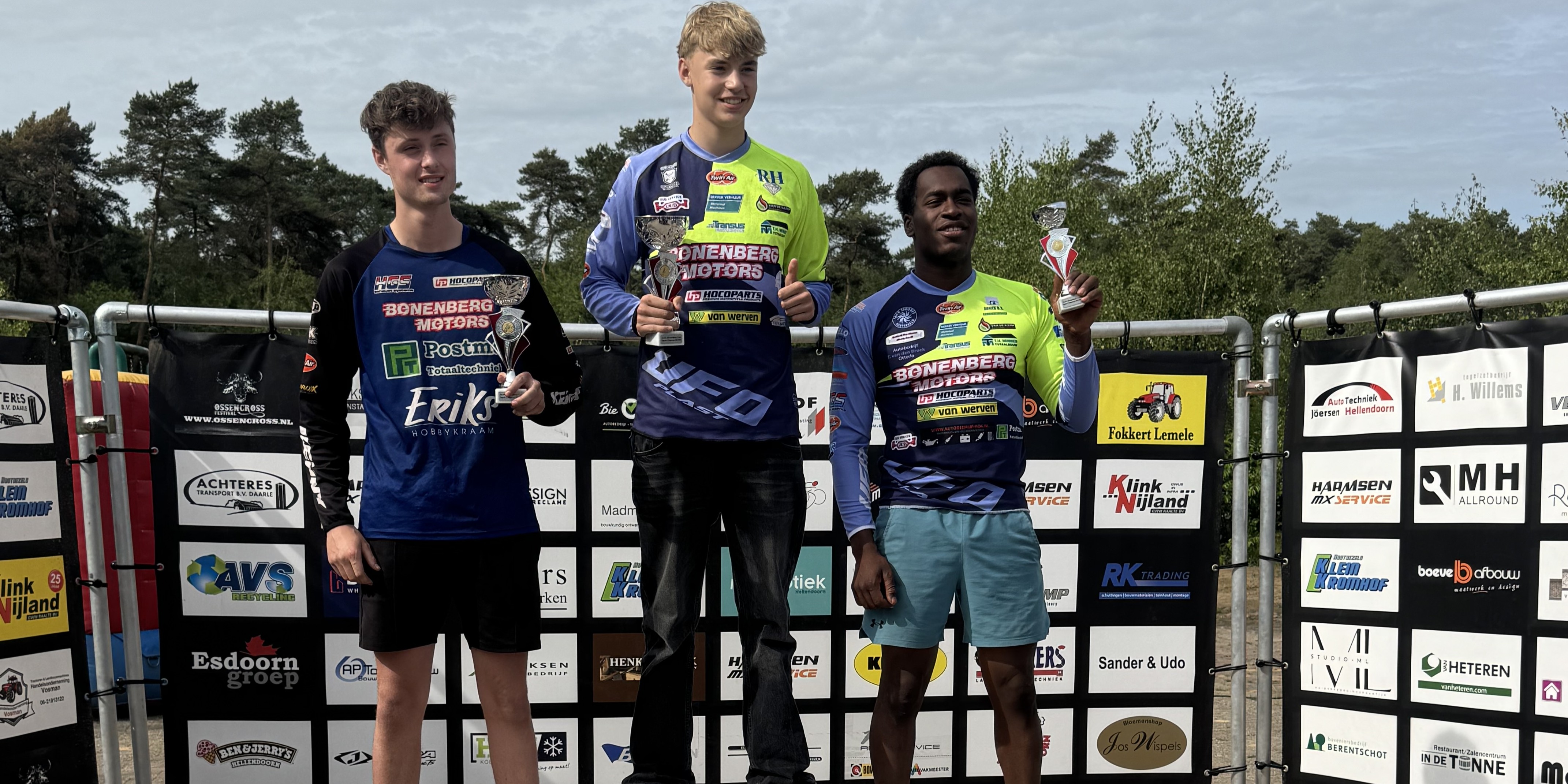 Foto: Scott van den Broek wint Bonenbergcup in Hellendoorn