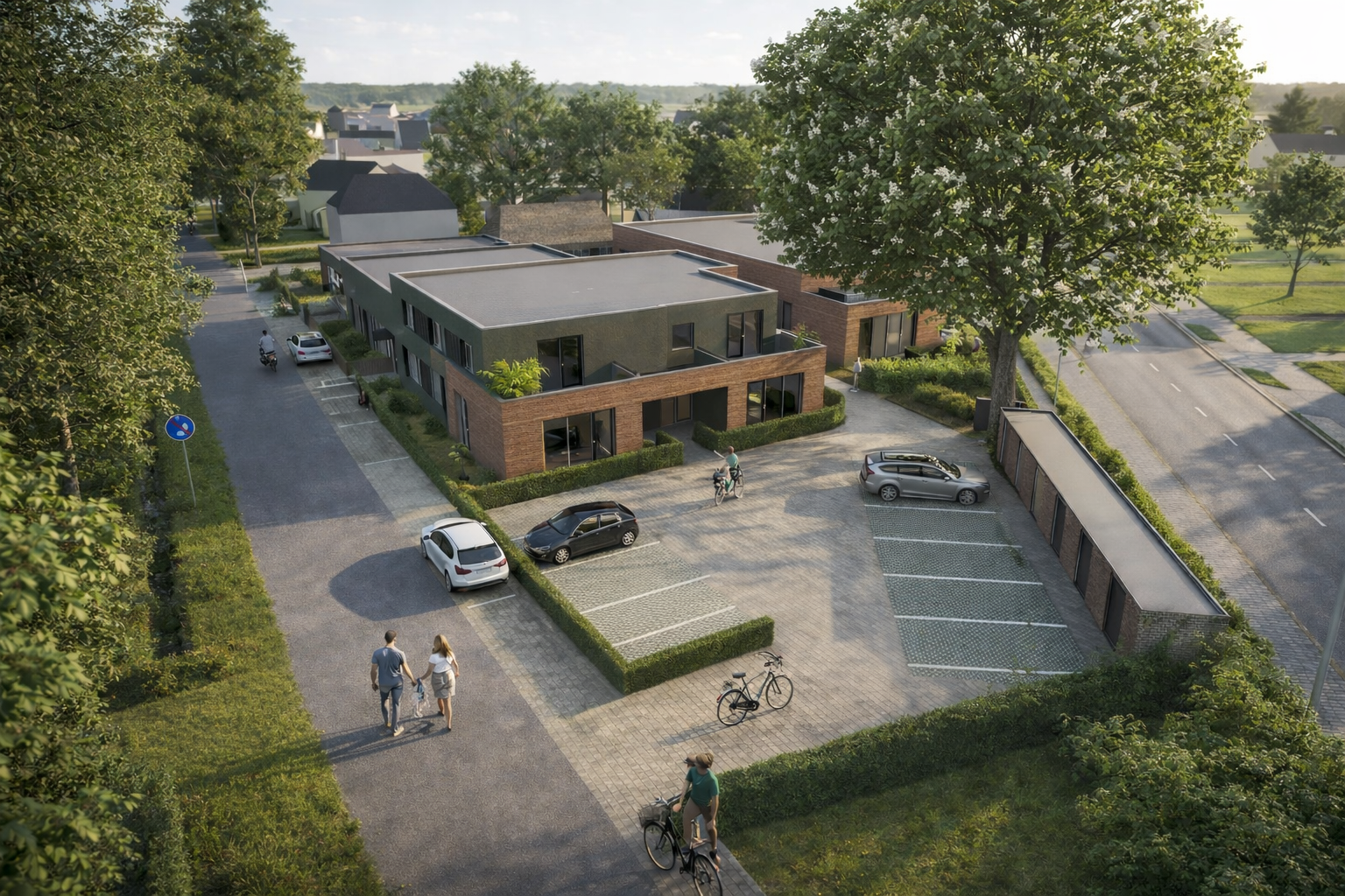 Foto: Voormalig Fusion Plaza wordt omgebouwd tot acht woningen: 'Geen starterswoningen'