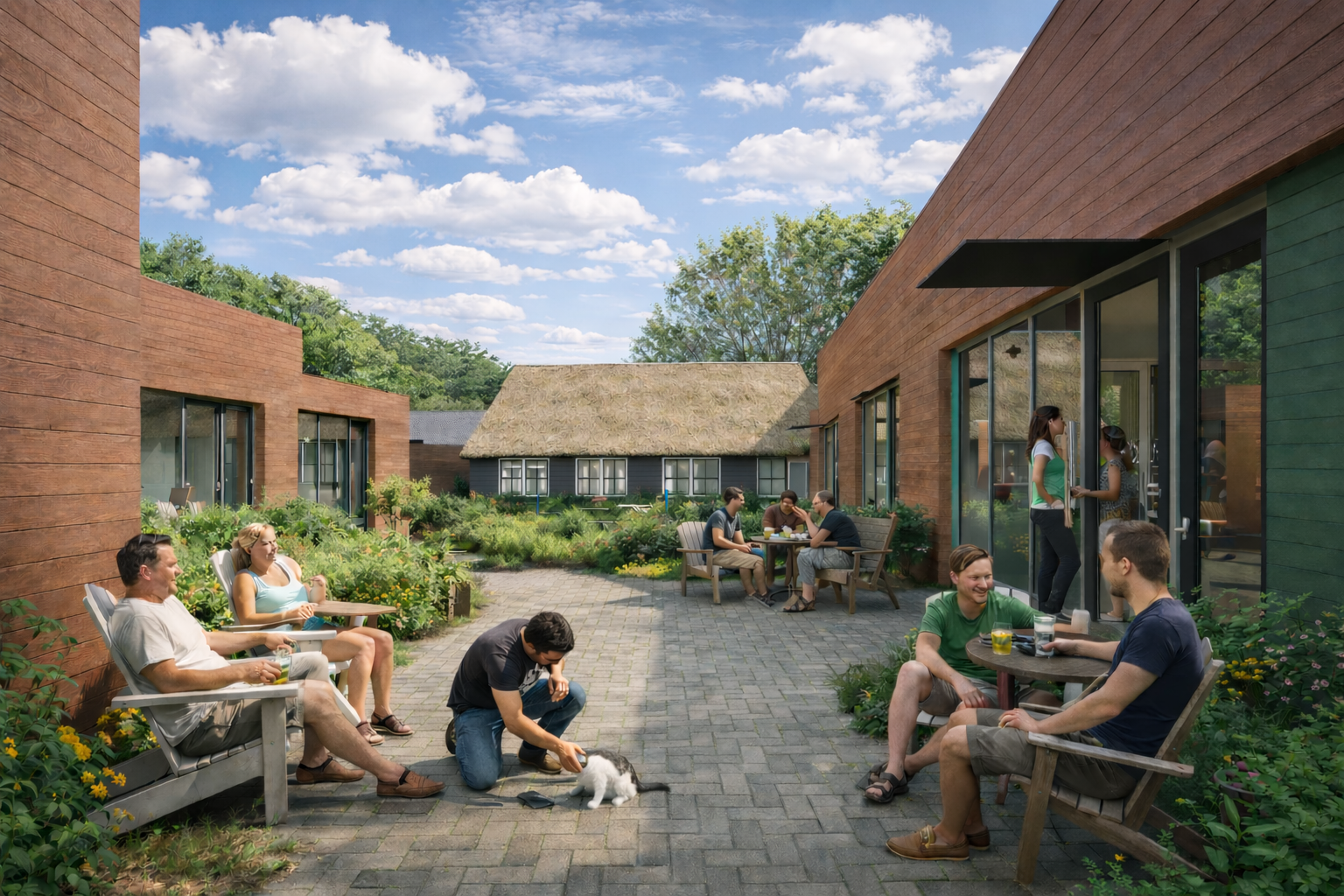 Foto: Voormalig Fusion Plaza wordt omgebouwd tot acht woningen: 'Geen starterswoningen'