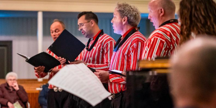 Foto: Concert Urker Mannenkwintet en Young Ladies Choir Rejoice