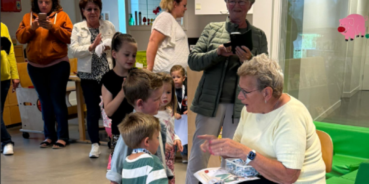 Foto: Wat een feest bij de peutervierdaagse van SKO