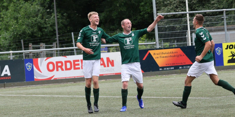 Foto: S.V. ’t Harde handhaaft zich in de 3e klasse na knappe zege op De Treffers