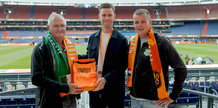 Foto: OWIOS ook de komende twee jaar gastheer van KNVB jeugdinterlands