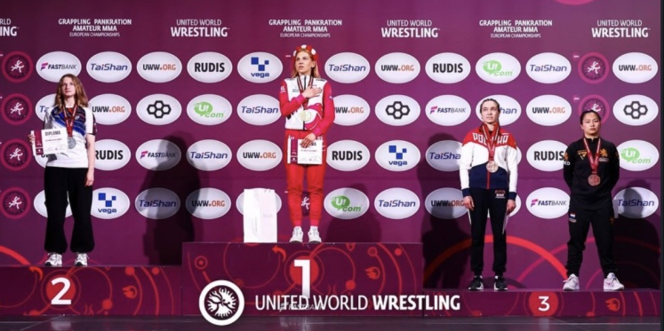 Foto: Brons voor Joia Hiemstra op EK MMA in Armenië