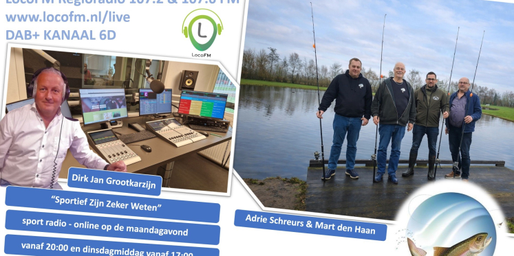 Foto: Vissers Adrie en Mart  bij Sportief Zijn Zeker Weten