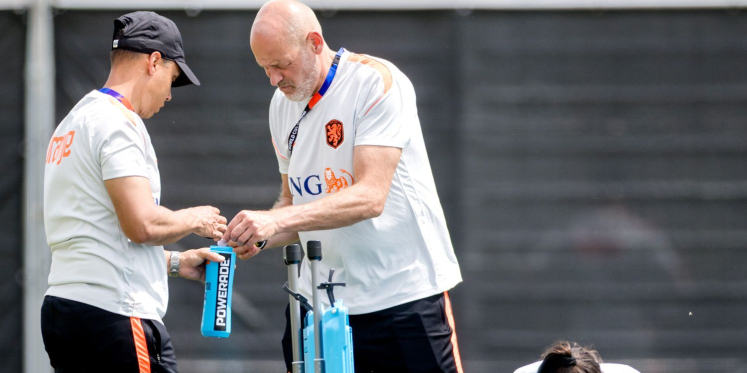 Foto: Sportieve groeten uit Amerika: Gerrit van Olst onderweg met Oranje