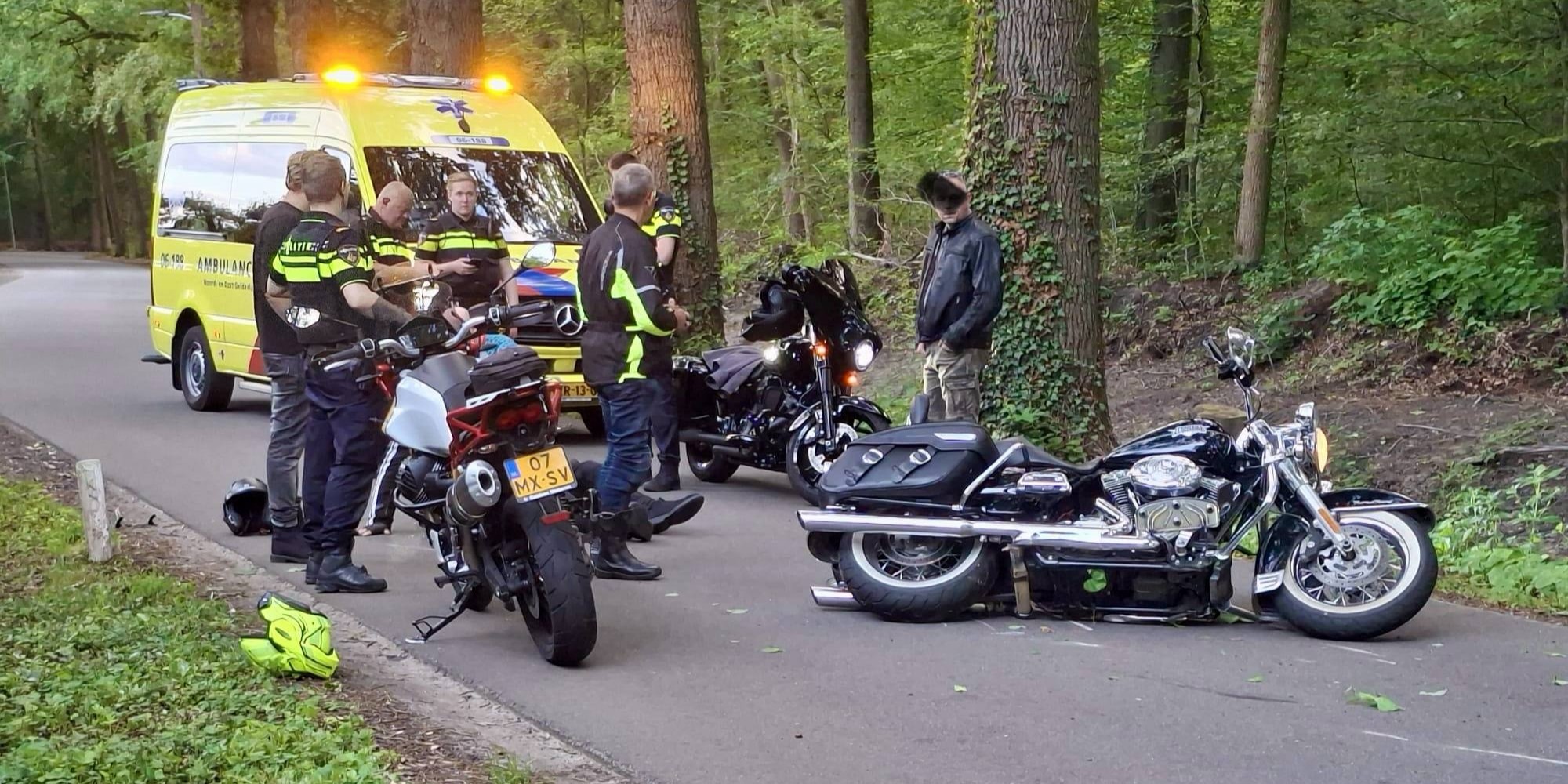 Motorrijder uit Ermelo gewond bij ongeval in Hulshorst