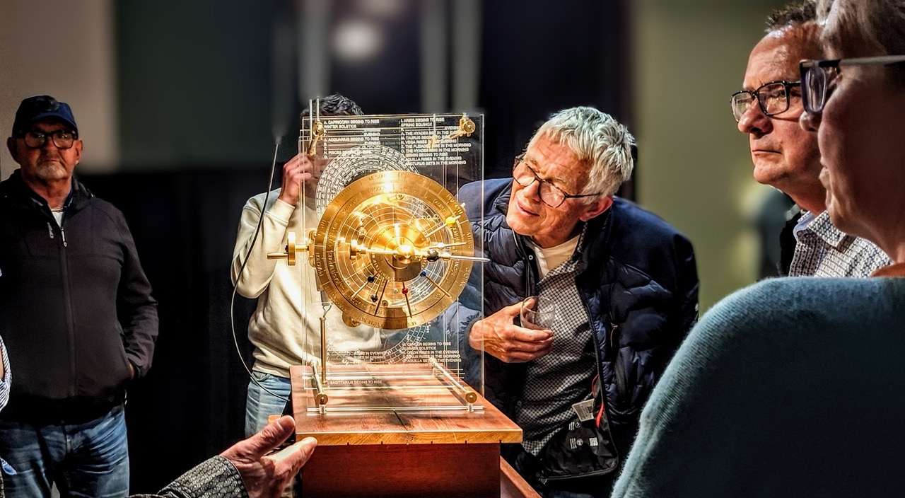 Foto: Wim werkte acht jaar aan een van de grootste technische raadsels uit de oudheid
