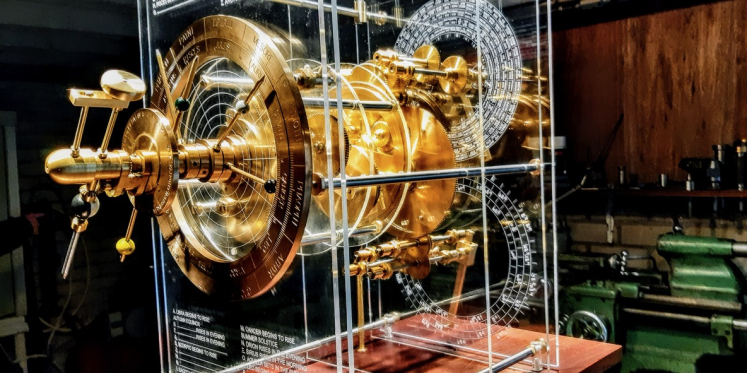 Foto: Wim werkte acht jaar aan een van de grootste technische raadsels uit de oudheid