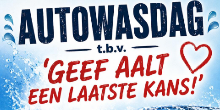 Foto: Autowasdag voor 'Geef Aalt een laatste kans'