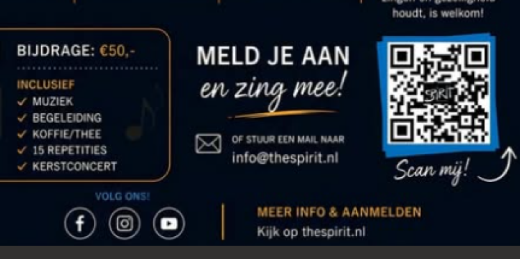 Foto: Zing mee met een sfeervol kerstconcert