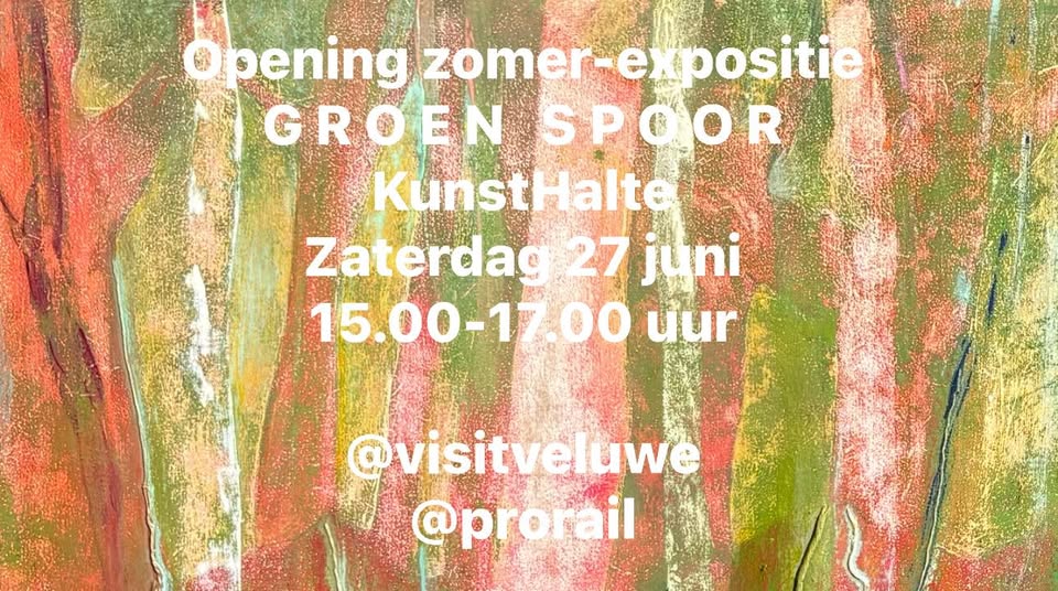 Foto: Groen Spoor, nieuwe tentoonstelling Kunsthalte Nunspeet