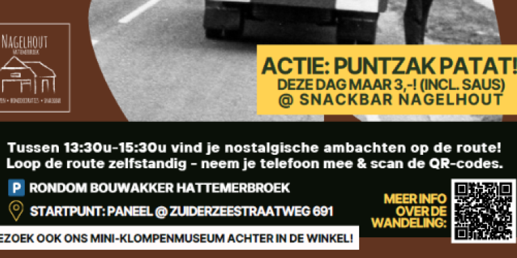 Foto: Nostalgische wandelroute brengt geschiedenis van Hattemerbroek tot leven