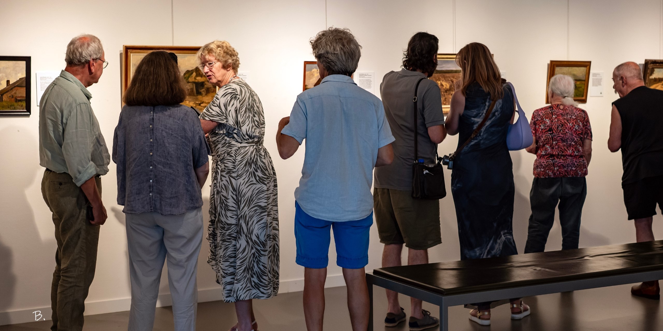 Foto: Expositie: Jacob & Coba Ritsema met 'Broer achter zus'