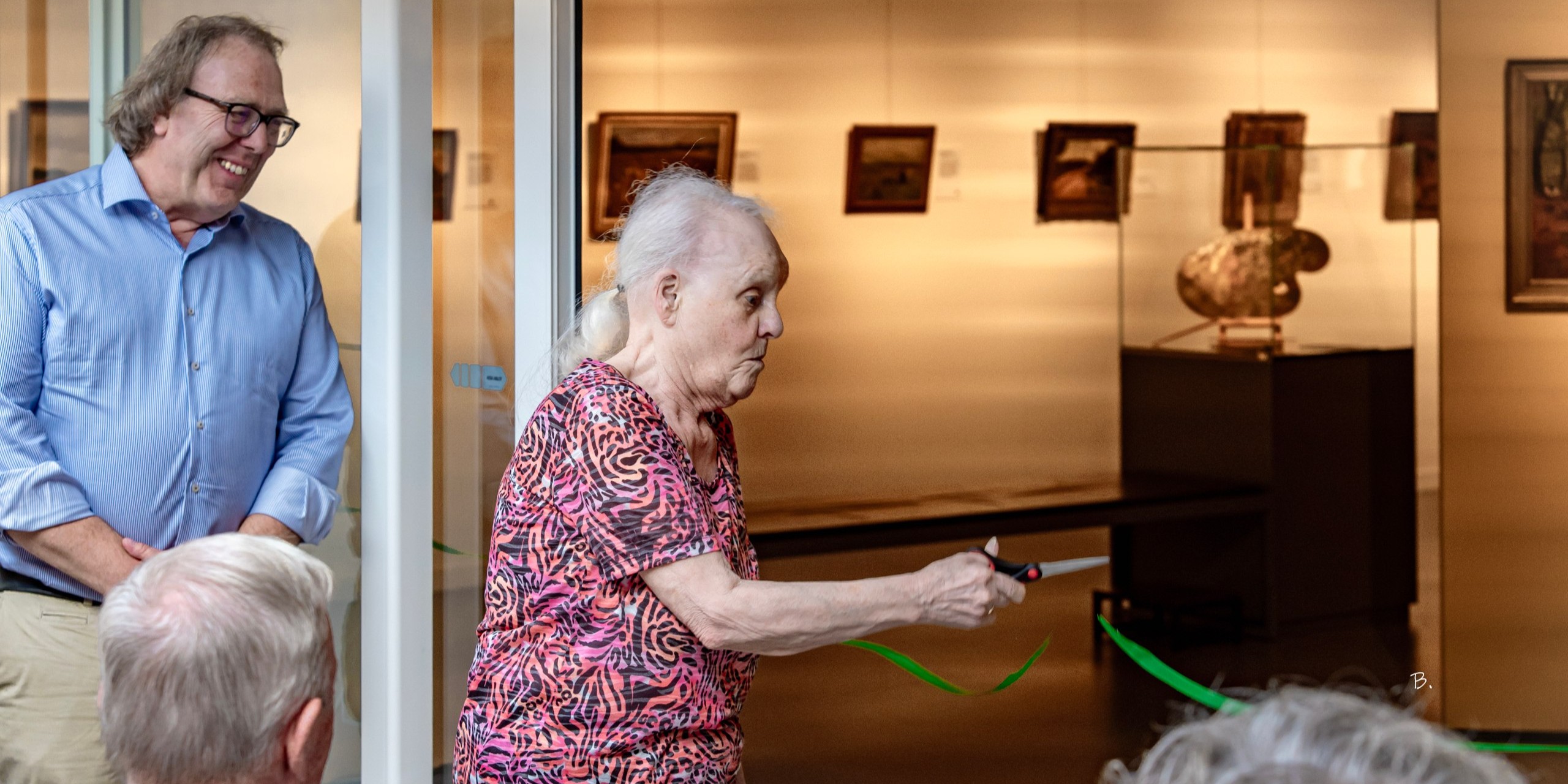 Foto: Expositie: Jacob & Coba Ritsema met 'Broer achter zus'
