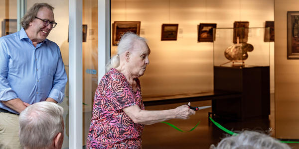 Foto: Opening Expositie: 'Jacob & Coba Ritsema, broer achter zus'