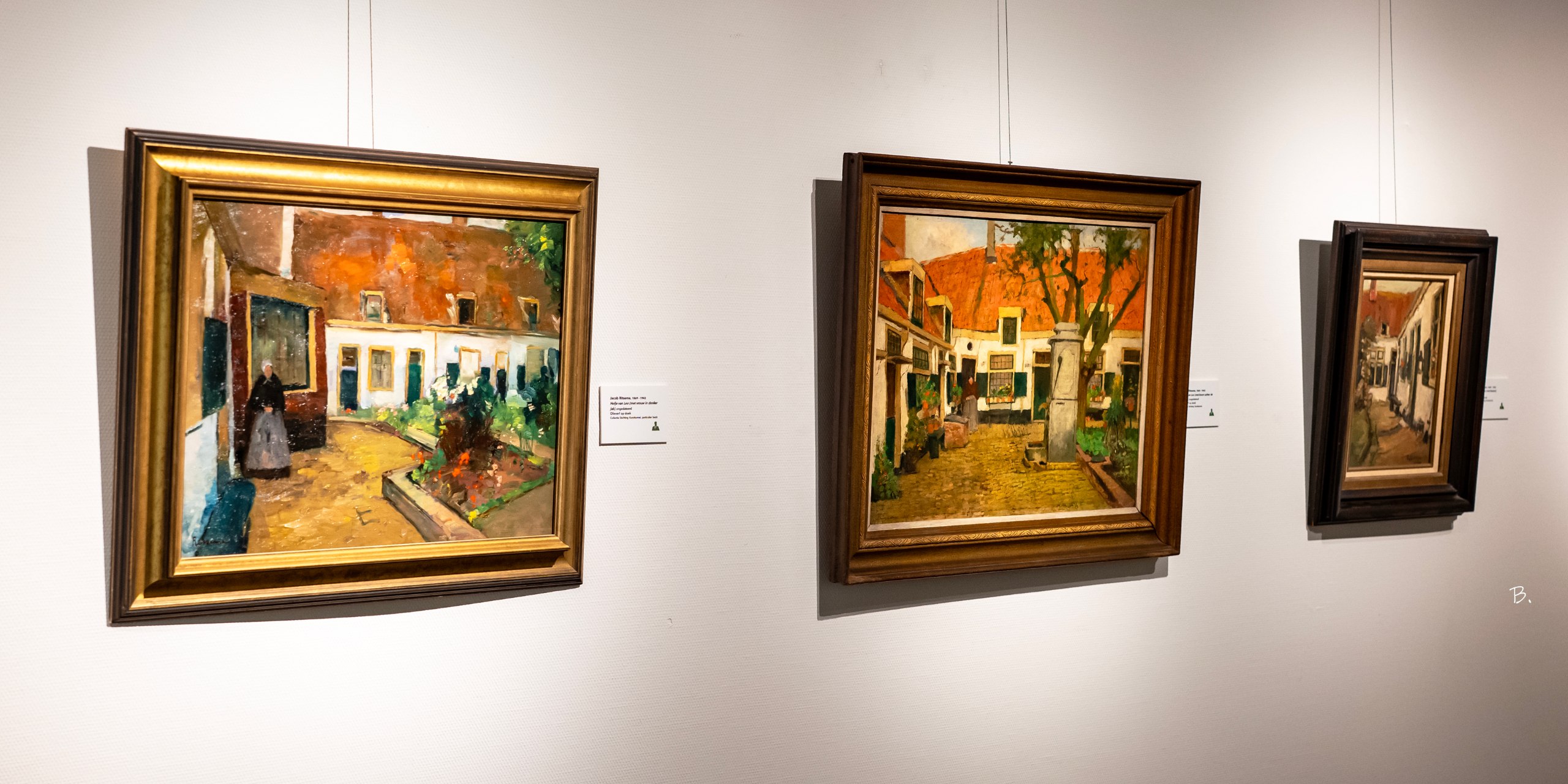 Foto: Expositie: Jacob & Coba Ritsema met 'Broer achter zus'