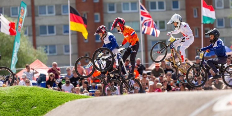 Foto: Hard werken beloond: Desley van Boven naar het EK BMX