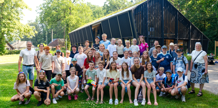 Foto: Uitwisseling scholen Elburg en Haselünne, een mooie educatieve dag