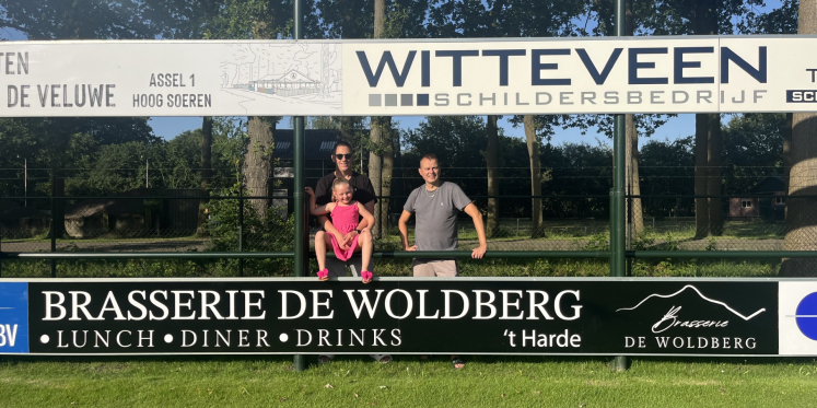 Foto: Nieuwe bordsponsor DSV'61