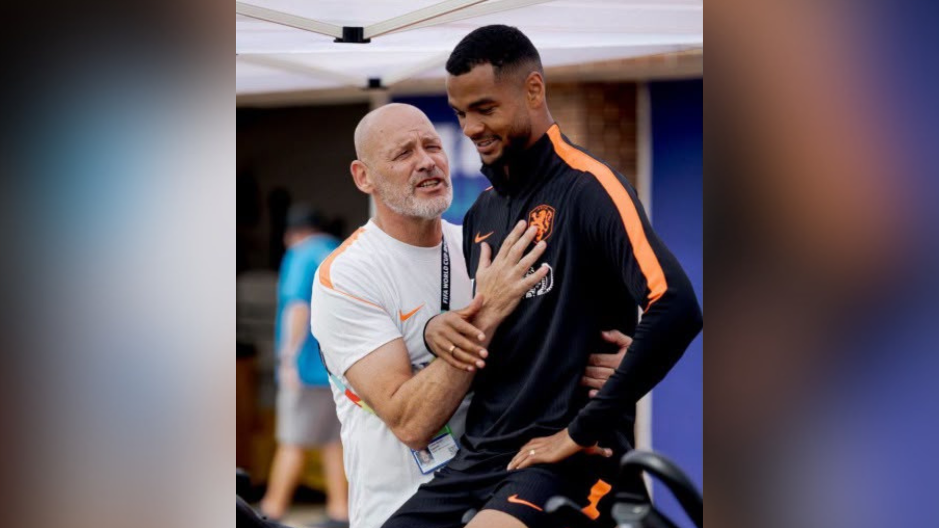 Foto: Ook voor Gerrit van Olst is het WK voorbij: 'Dankbaarheid is eigenlijk het enige alomvattende woord'