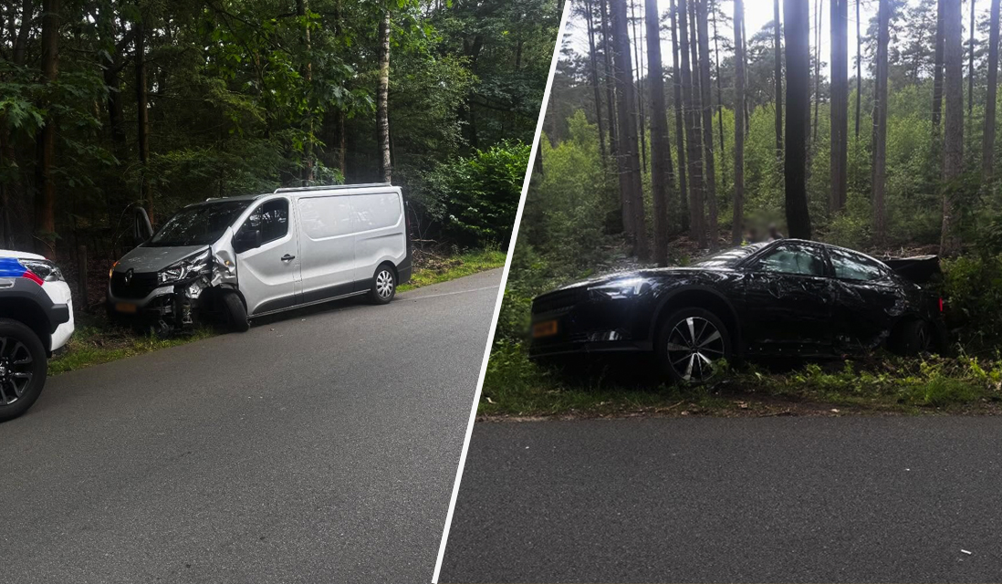 Foto: 50-jarige man uit Epe blaast positief na botsing in Ermelo