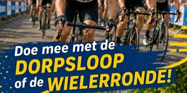 Foto: Wielerronde Epe: een van de zeven uit het Veluwe Klassement