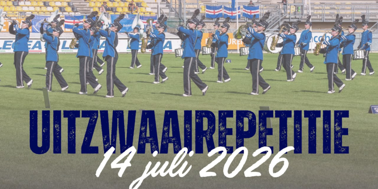 Foto: van Limburg Stirum Band presenteert WMC-show tijdens uitzwaairepetitie