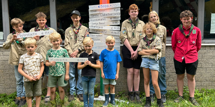 Foto: Scouting Gustaaf Adolfgroep zet eerste stap naar toekomstbestendige clubgebouwen