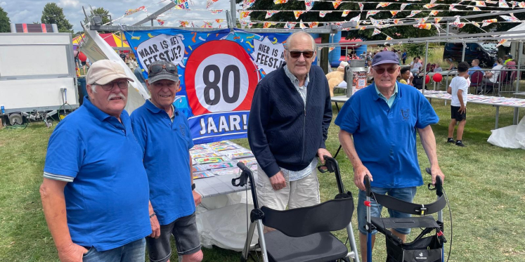 Foto: Wijk U viert 80-jarig jubileum met feest voor jong en oud en een erepenning