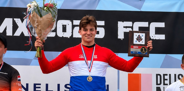 Foto: Ryan Hartman Nederlands Kampioen BMX U23
