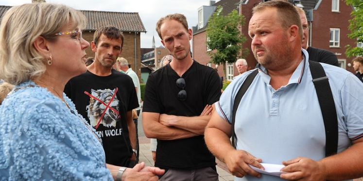 Foto: Schapenhouders vragen aandacht voor gevolgen van de wolf