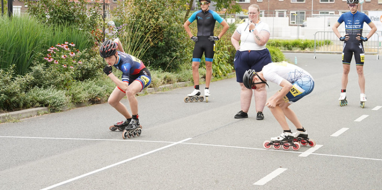 Foto: NK Inlineskaten trekt toppers naar Oldebroek