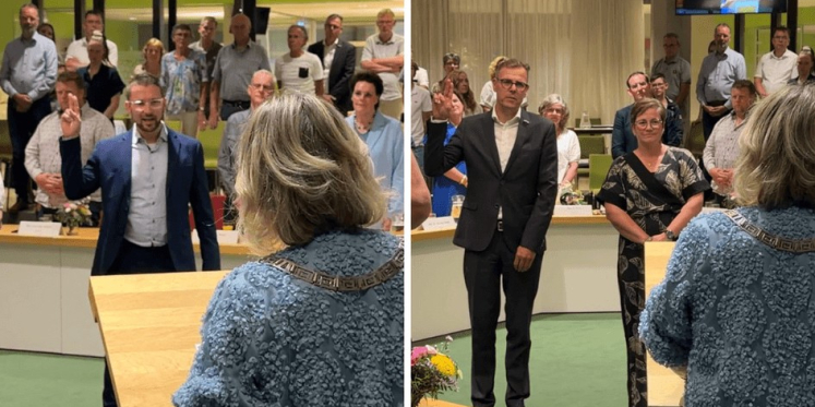 Foto: SGP Oldebroek: Benoeming van een raadslid en een raadscommissielid