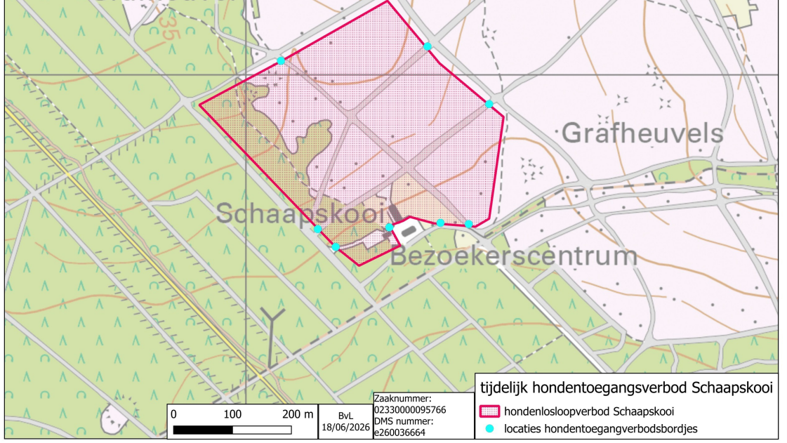 Foto: Tijdelijk geen honden toegestaan op deel Ermelosche Heide